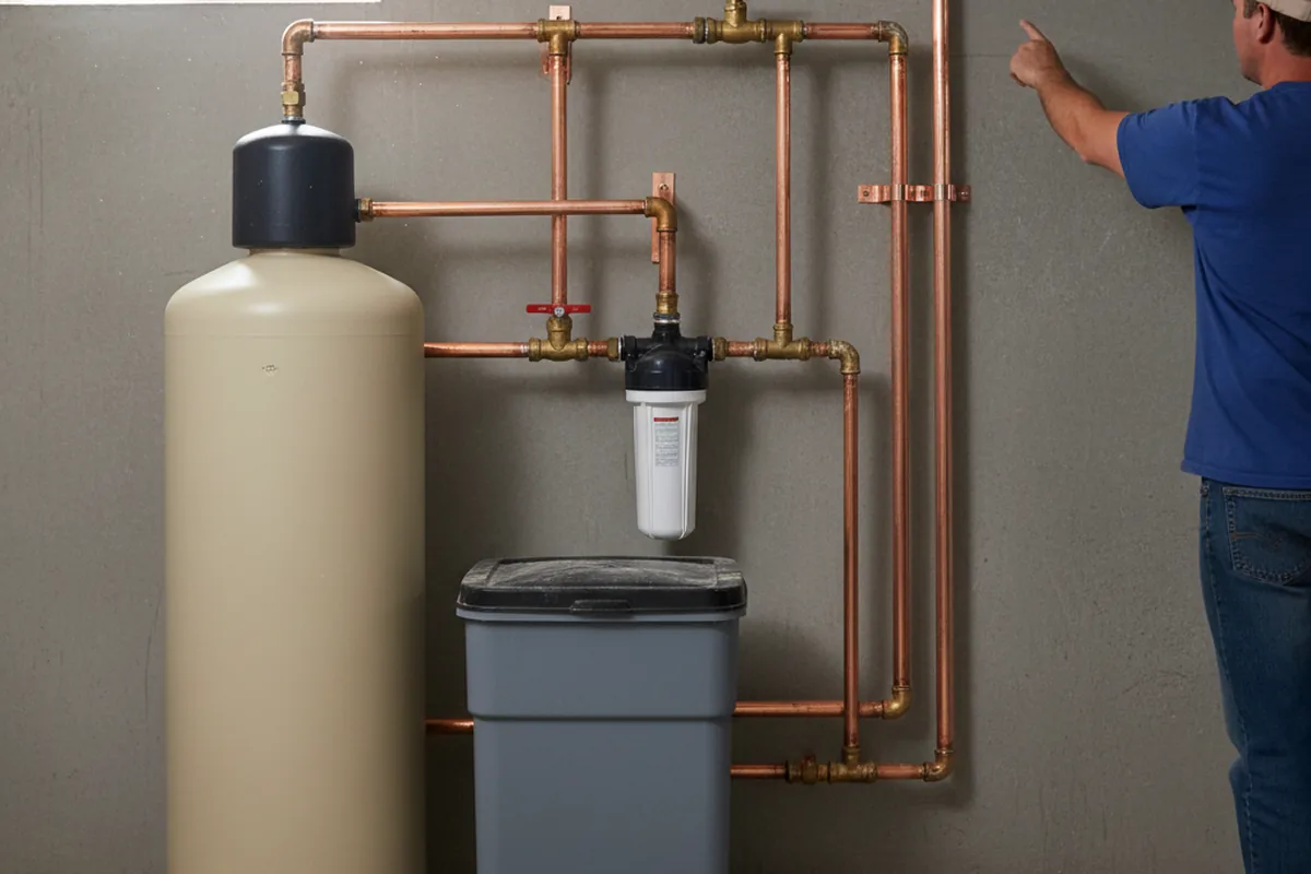 Whole-house water treatment system installed in Mundelein
